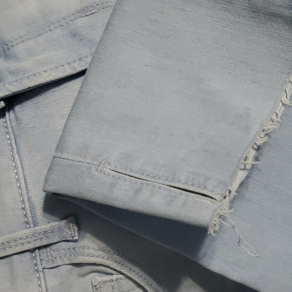 Old Navy Jeans Womens Size 2 Petite 2p Light Blue Super Skinny Rockstar - Picture 11 of 14